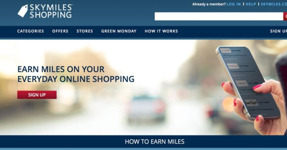 Skymiles shopping for Delta Airlines