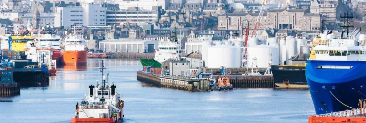 British Airways Aberdeen Office in Scotland