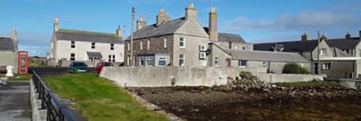 British Airways North Ronaldsay Office in Scotland