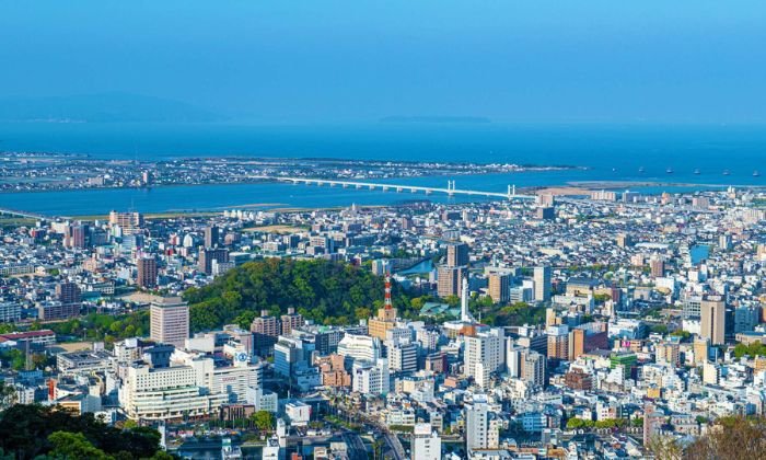 ANA Airlines Tokushima Office in Shikoku, Japan