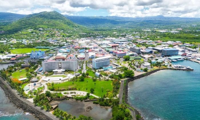 Qantas Airlines Apia Office in Samoa