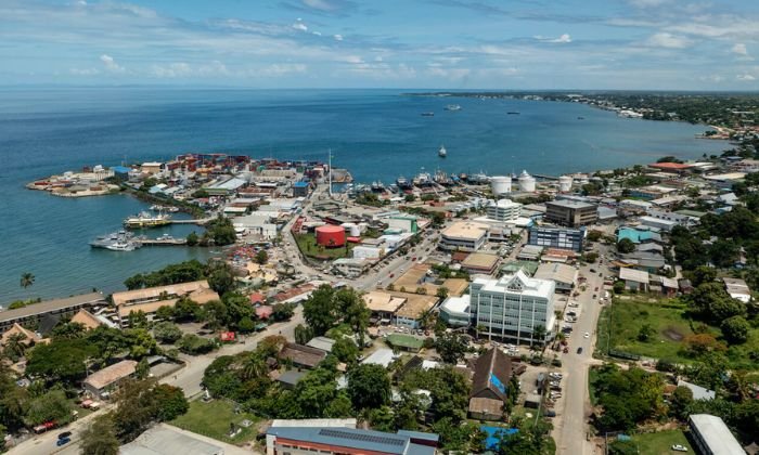 Qantas Airlines Honiara Office in Solomon Islands