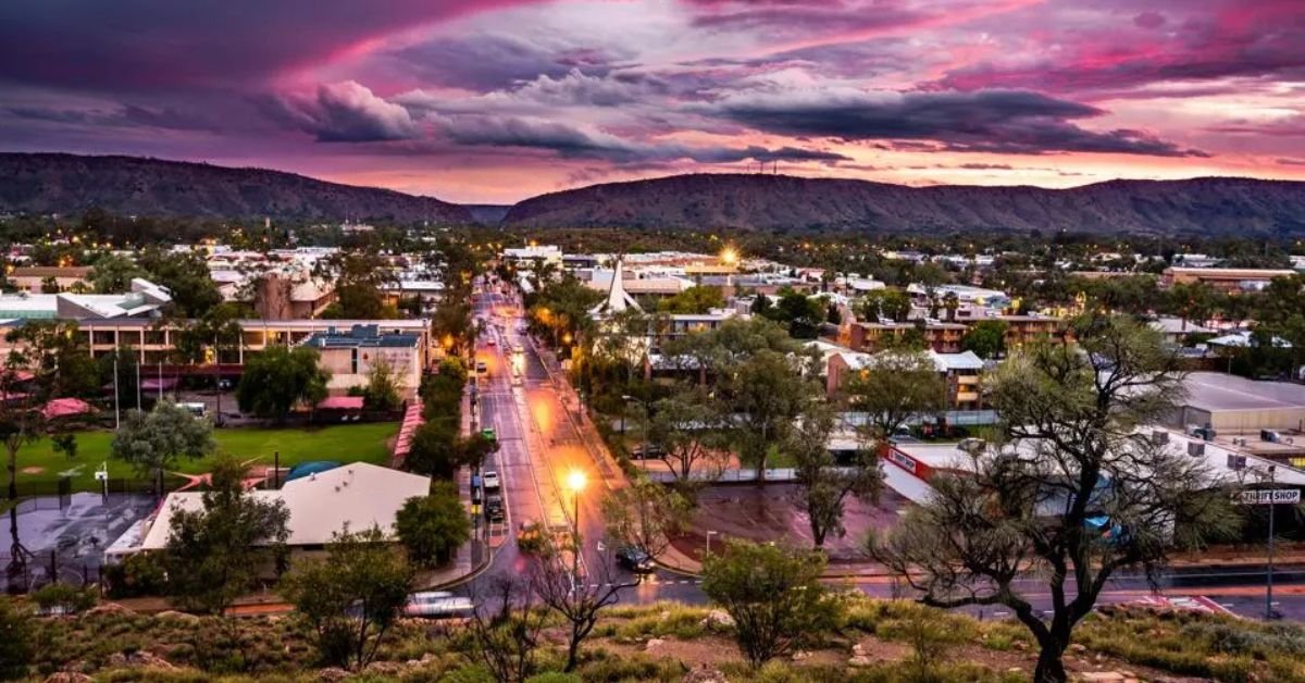 Qantas Airlines Alice Springs Office in Australia