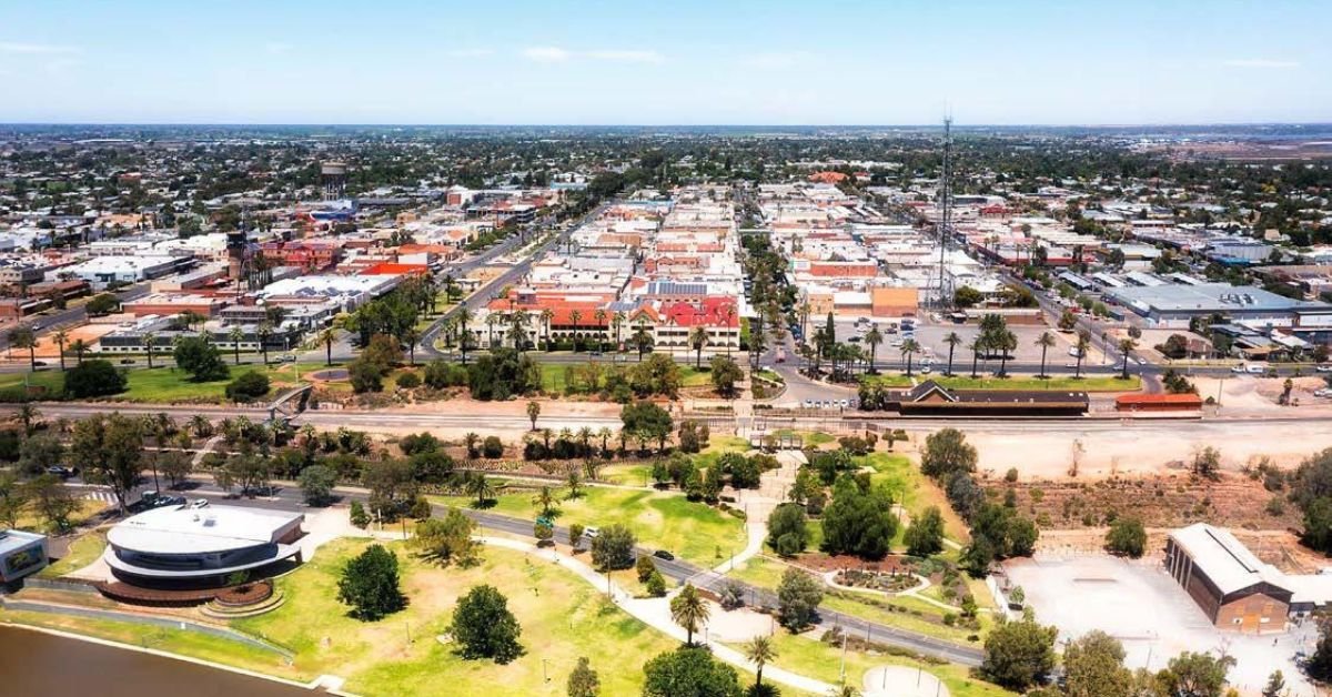 Qantas Airlines Mildura Office in Australia