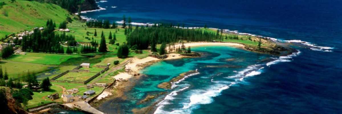 Qantas Airlines Norfolk Island Office in Australia