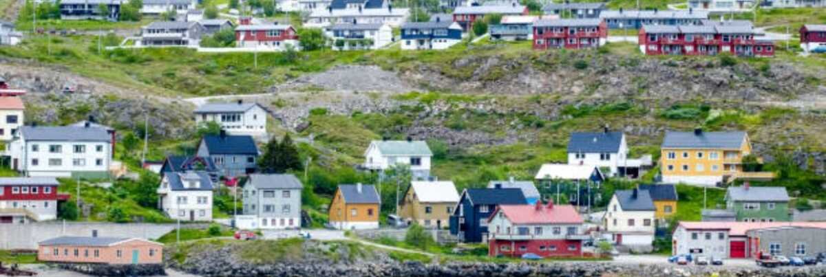 Wideroe Airlines Honningsvåg Office in Norway