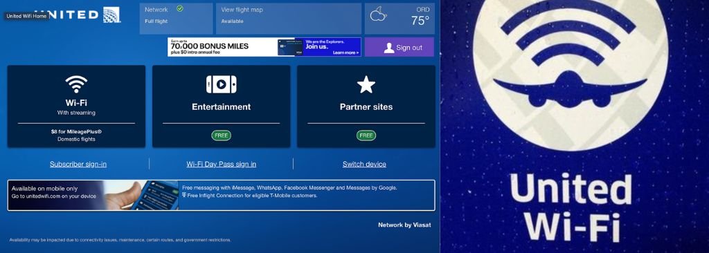 united airlines wireless internet