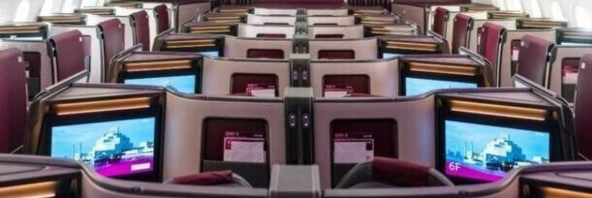 Qatar Airways business class seats