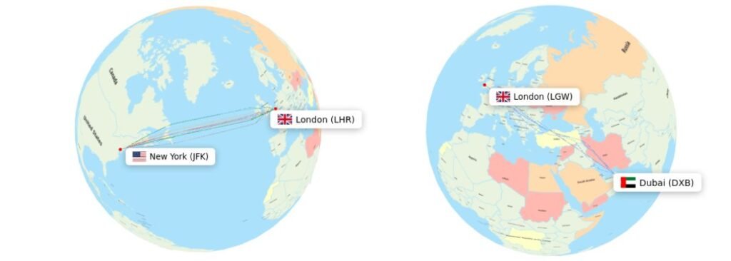 London Heathrow to Dubai